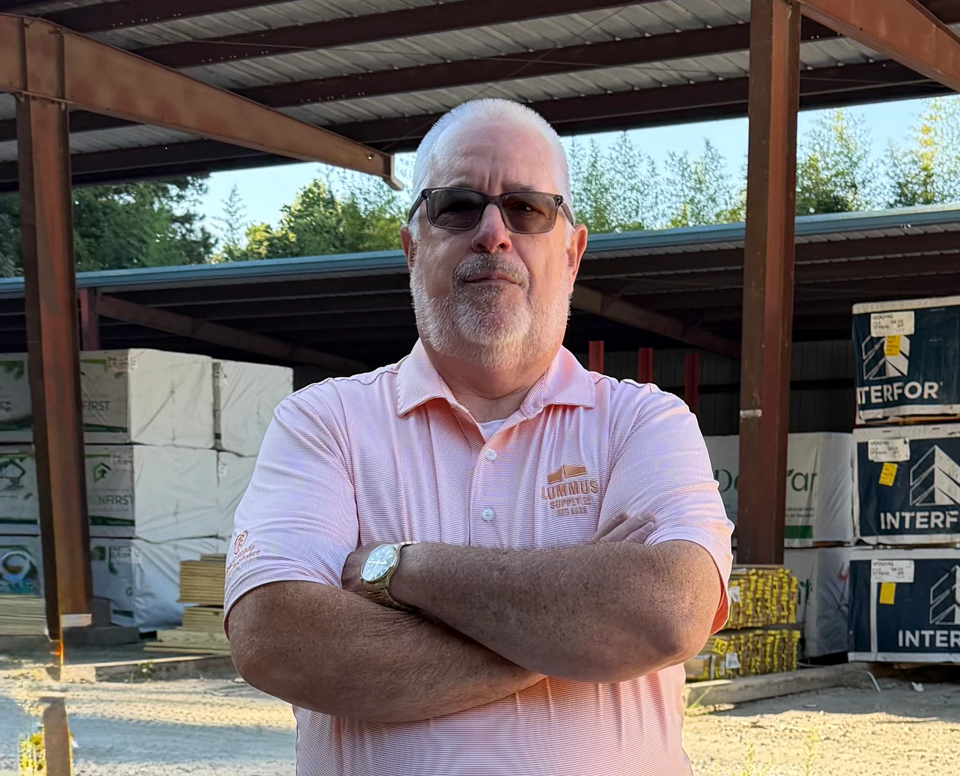Dennis Hughes, Branch Manager at Lummus Supply's Oakwood, GA, location