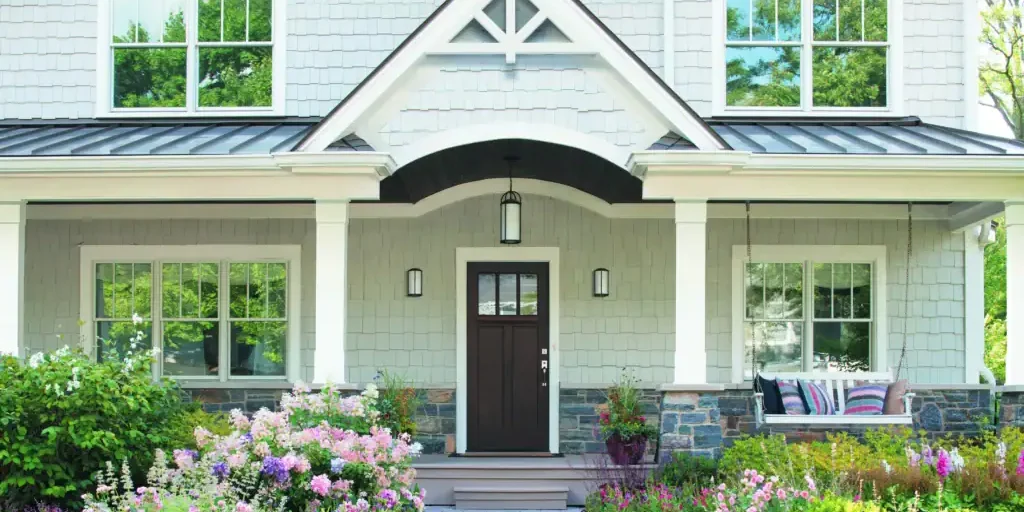 fiber glass door