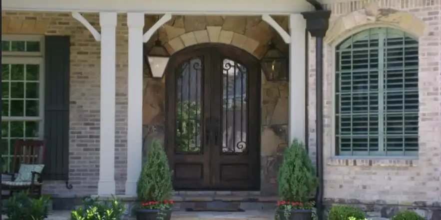 iron door